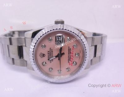 Rolex Oyster Datejust Pink MOP Face High Quality Replica Rolex Couple Watches 36mm